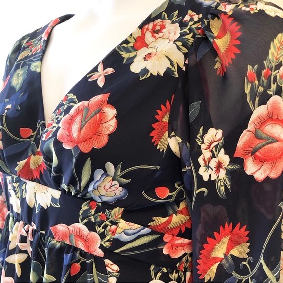 NWOT Betsy Johnson Floral dress. - Picture 5 of 11